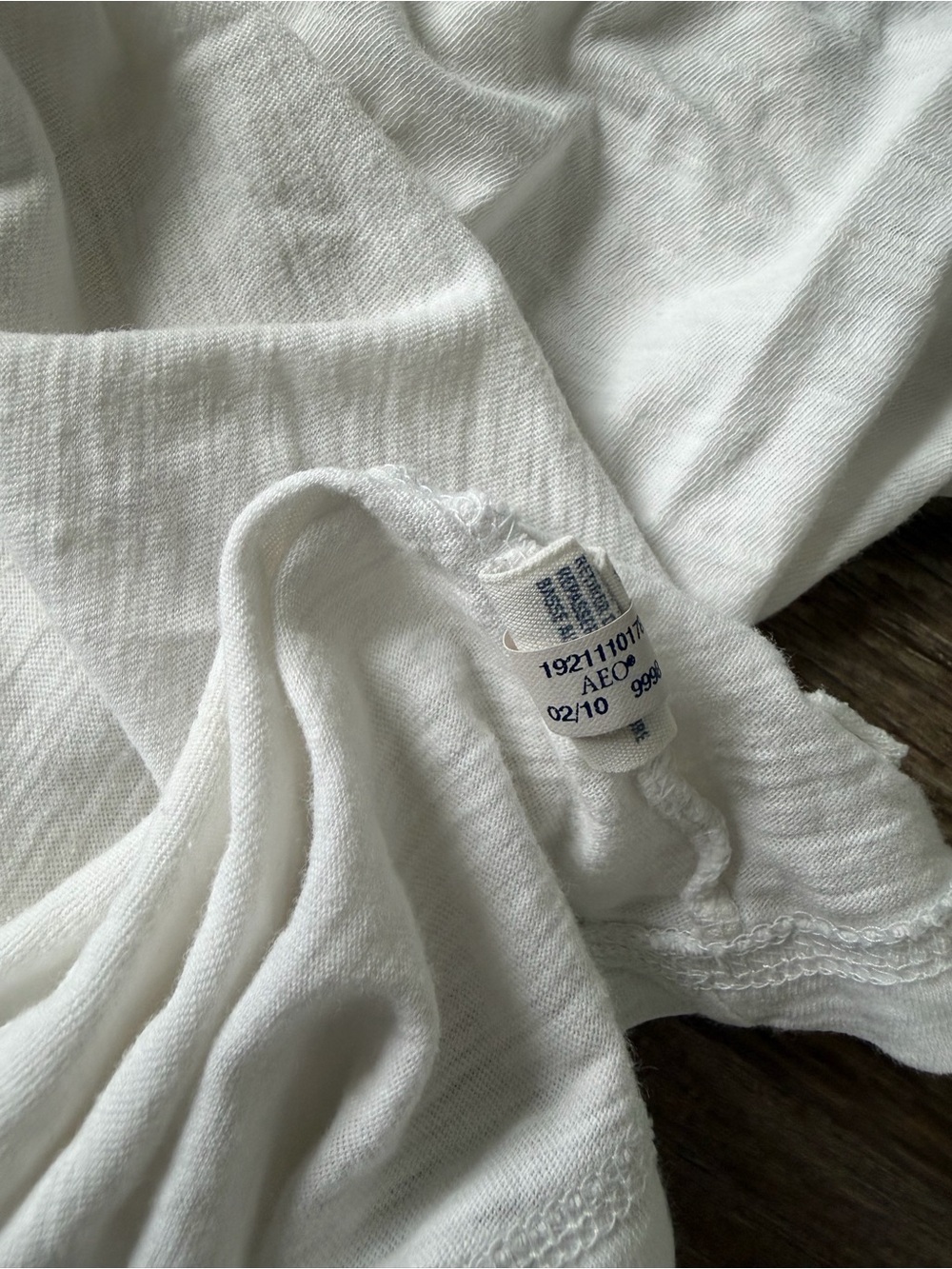 Y2K American Eagle Soft & Sexy Racerback Tank White M - Picture 3 of 5
